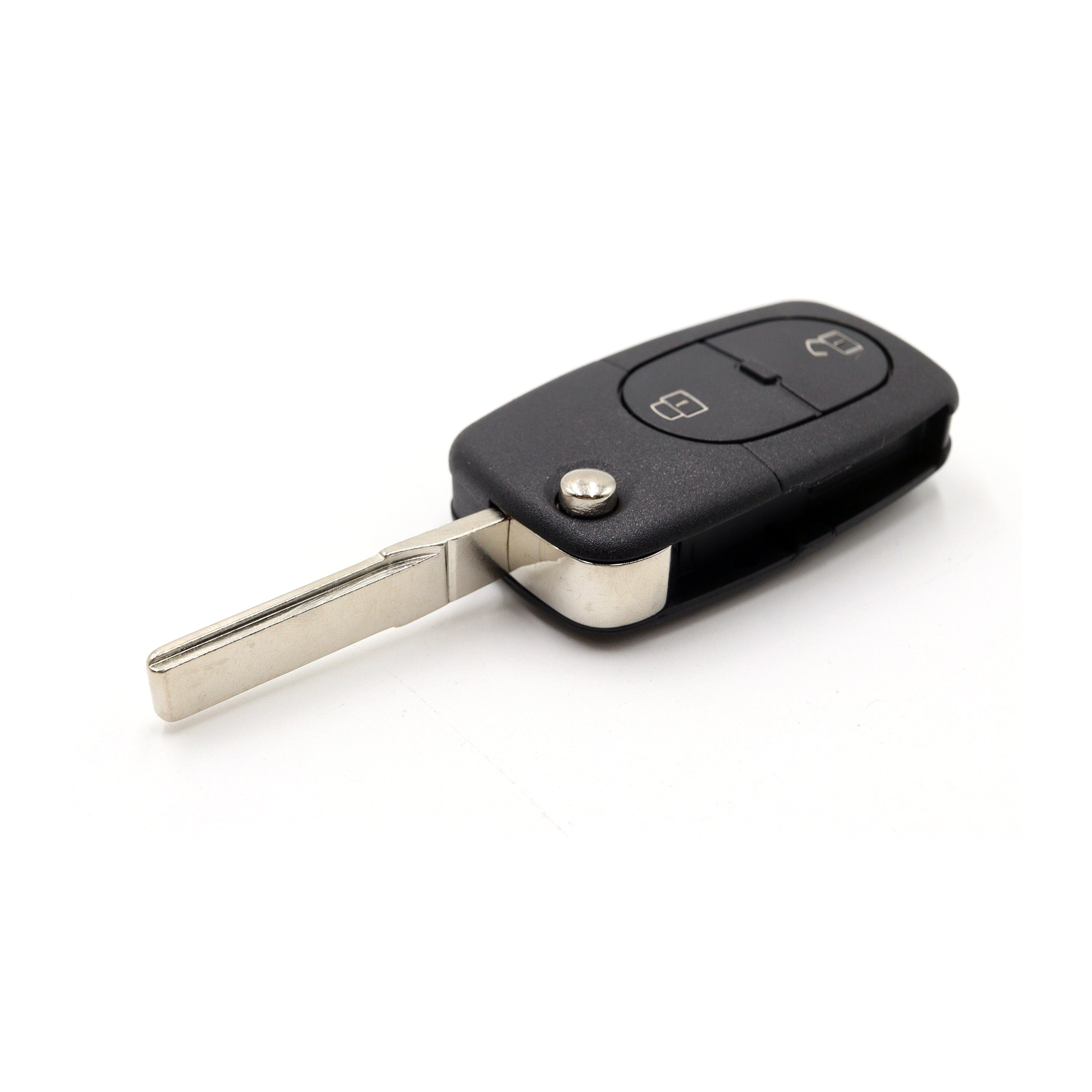 2 Button Key Shell with 2023 battery clip To Suit Volkswagen Bora, Golf, Passat | Remote Pro